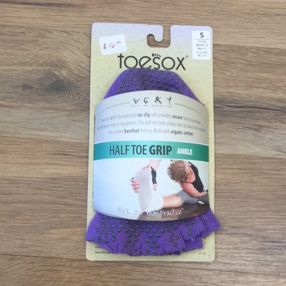 {Toesox} Half toe Grip ankle Toesocks